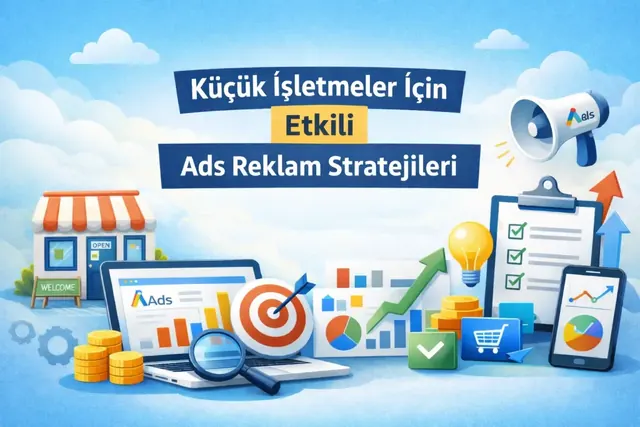 Küçük İşletmeler İçin Etkili Dijital Reklam Stratejileri Önerileri yazısının kapak görseli